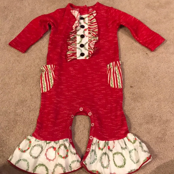 Other - Ricrac &Ruffles Girls romper